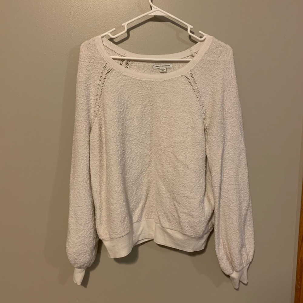 White American Eagle Sweater